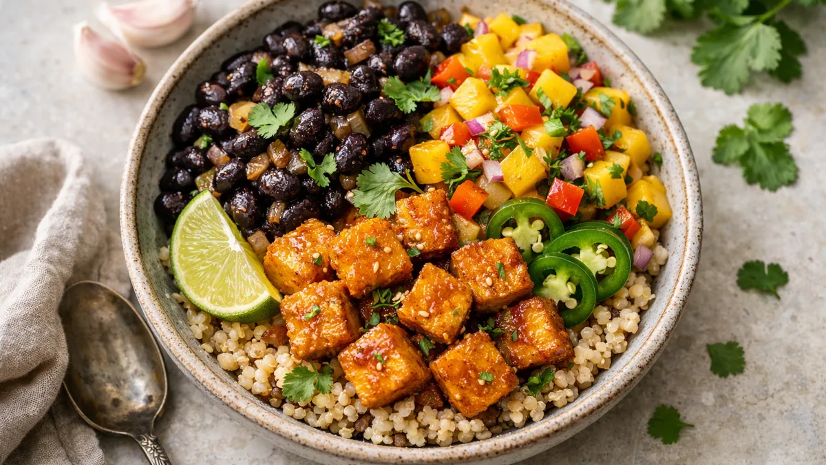 Crispy Citrus Tofu