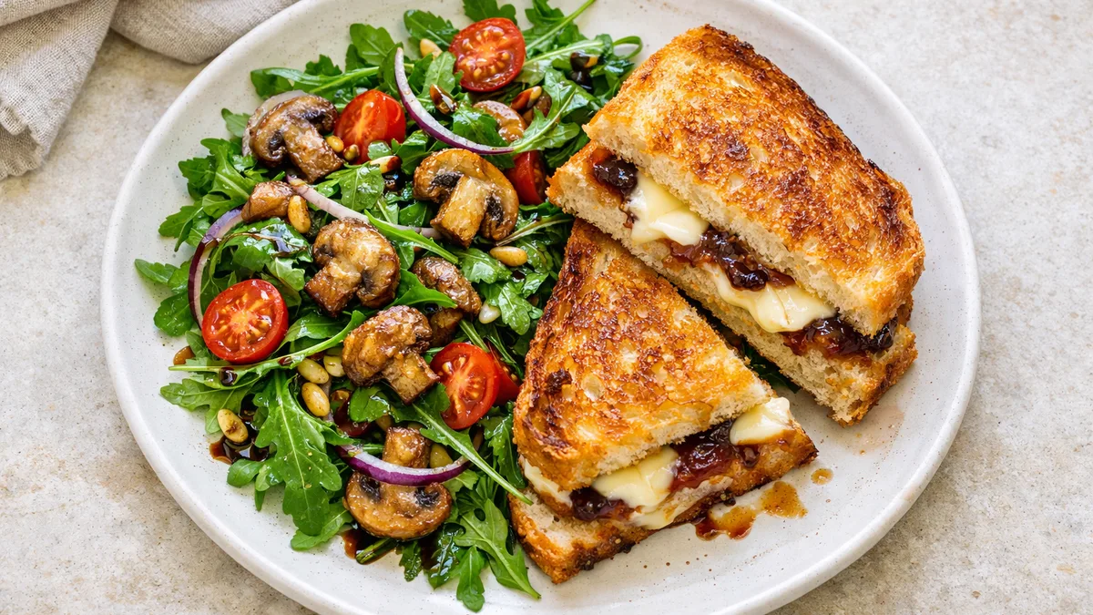 Fig & Brie Grilled Cheese