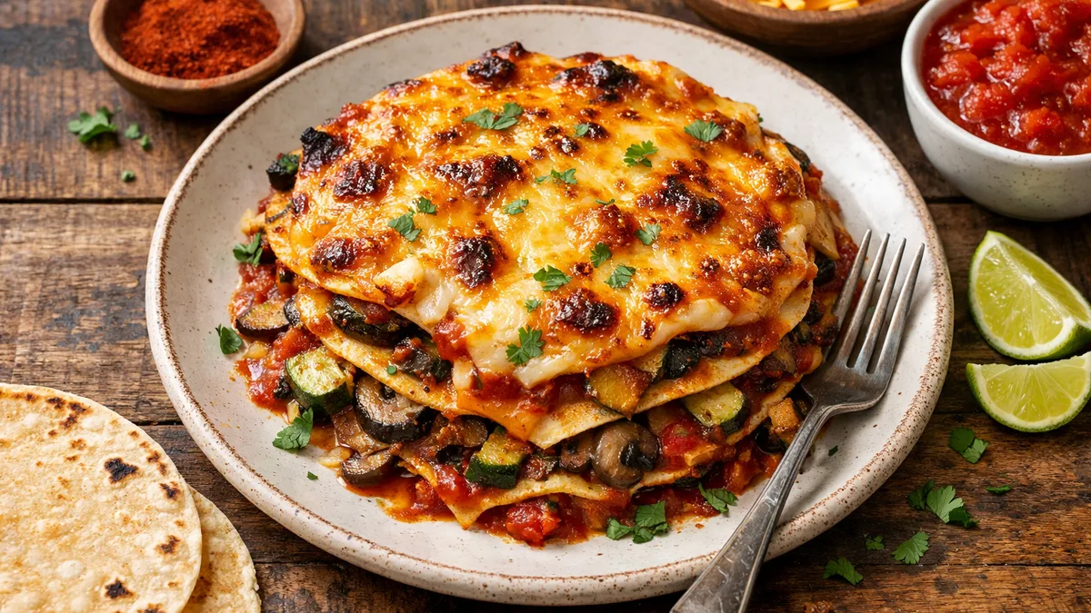 Layered Enchiladas