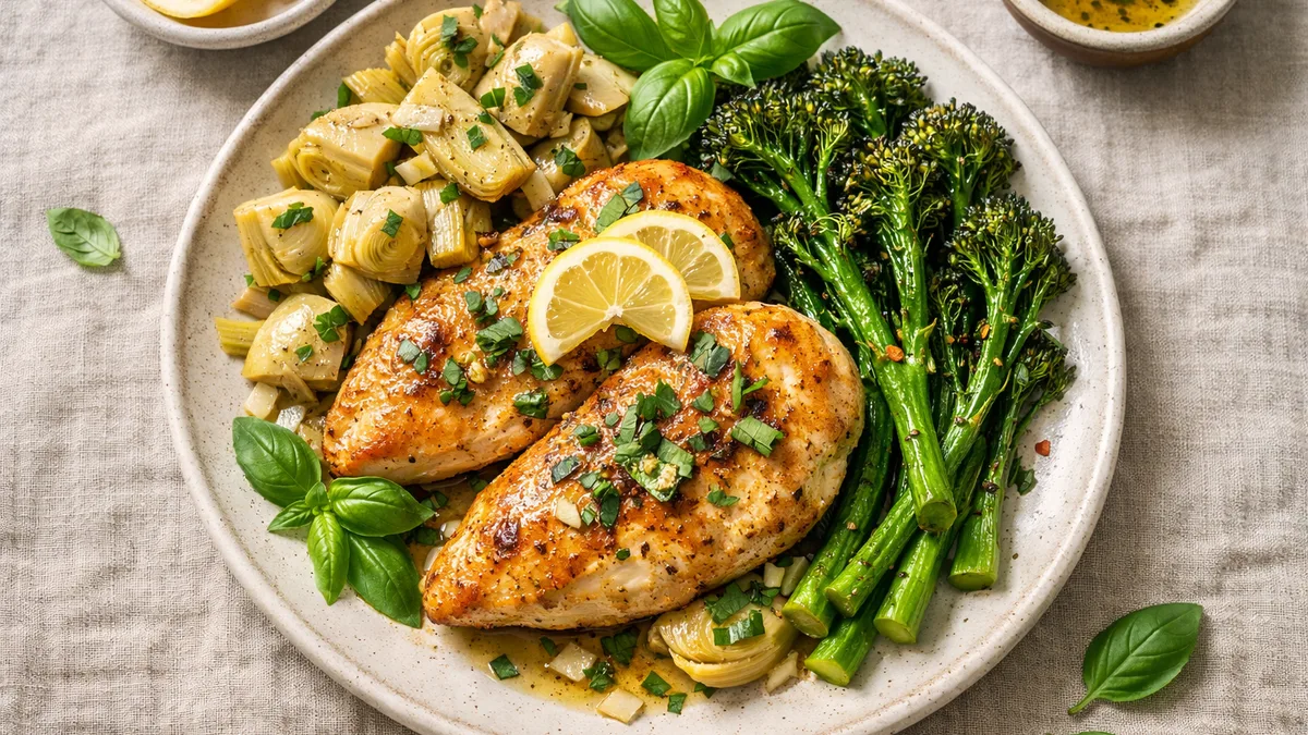 Lemony Basil Chicken