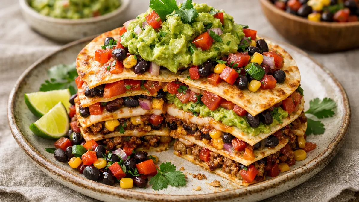 Mexican Tortilla Stacks