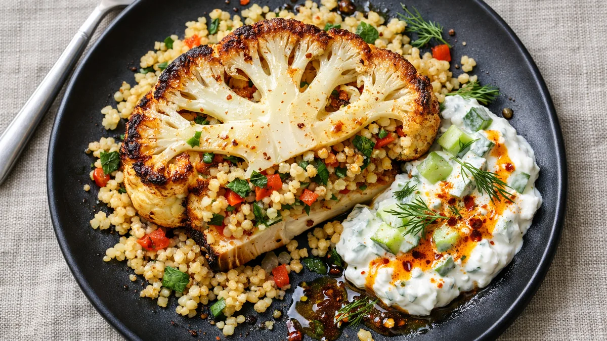 Roasted Cauliflower Steaks