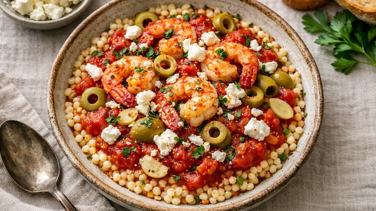Shrimp Saganaki