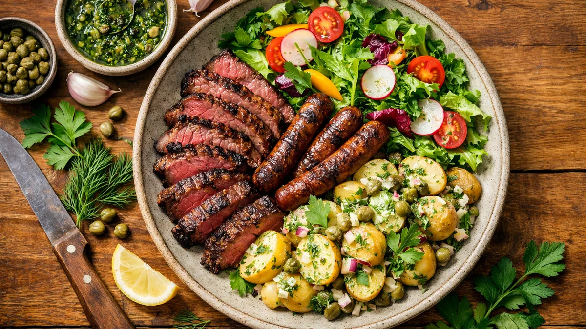 BBQ party : bavette & merguez de bœuf