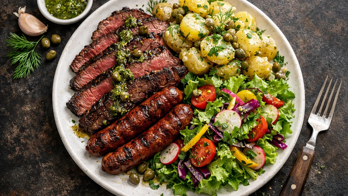 BBQ party : bavette & merguez de bœuf