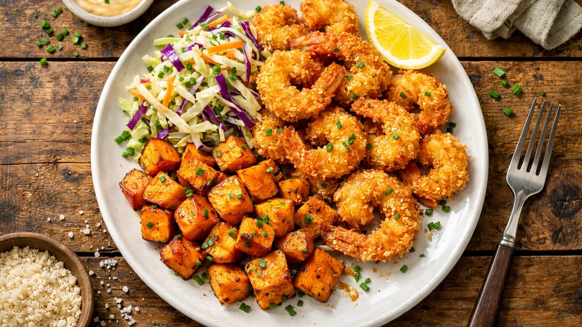 Crevettes croustillantes comme en Louisiane