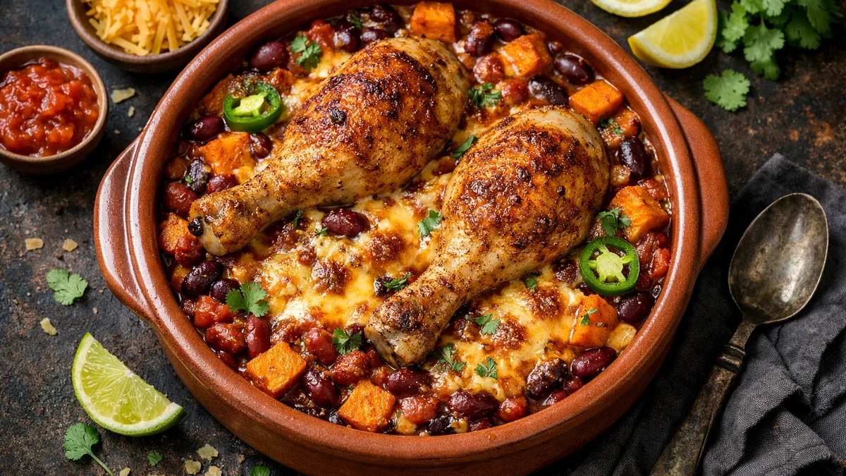 Cuisse de poulet façon Tex-Mex