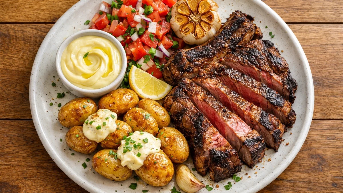 Côte de bœuf façon asado argentin
