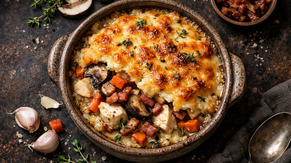 L'indémodable pot pie au poulet du Prince Harry