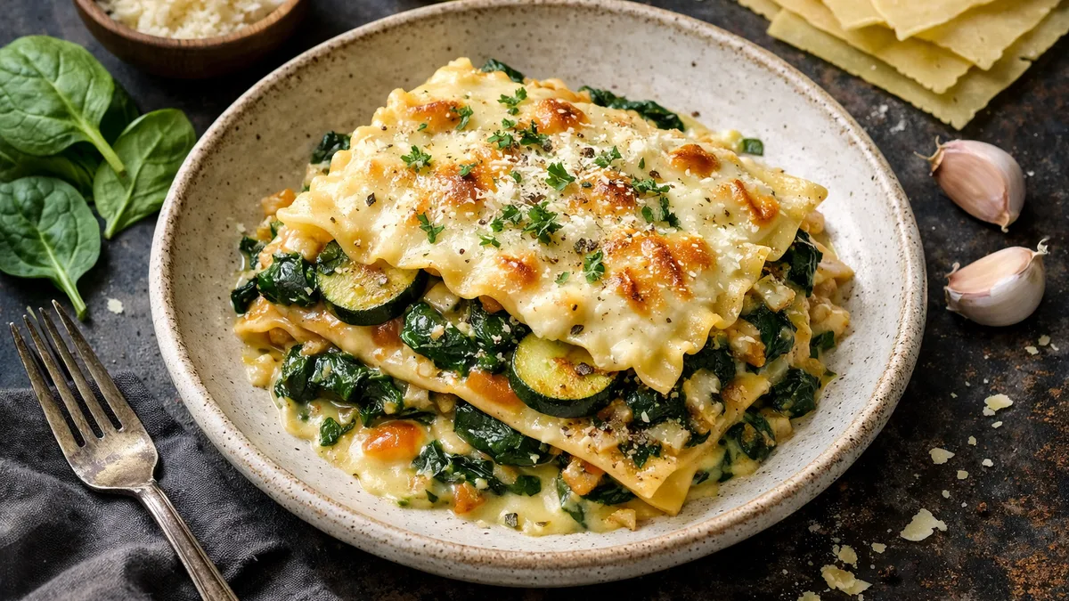 Lasagnes végétariennes fondantes