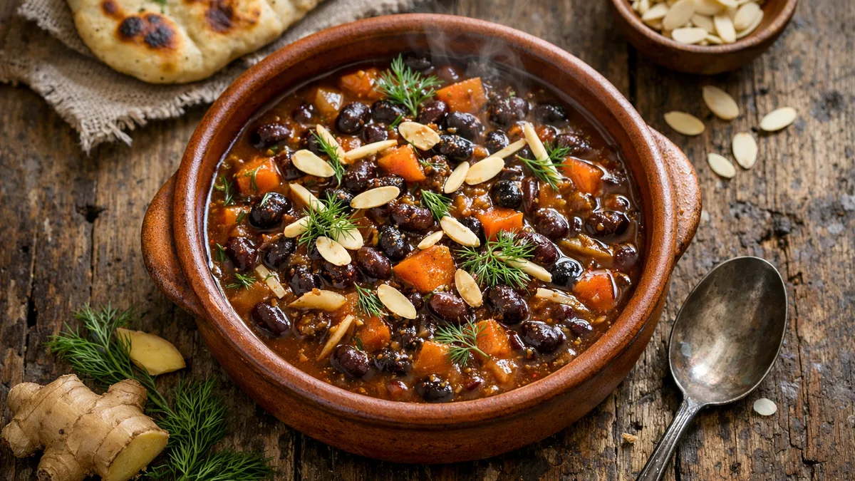 Rajma makhani : mijoté aux haricots noirs