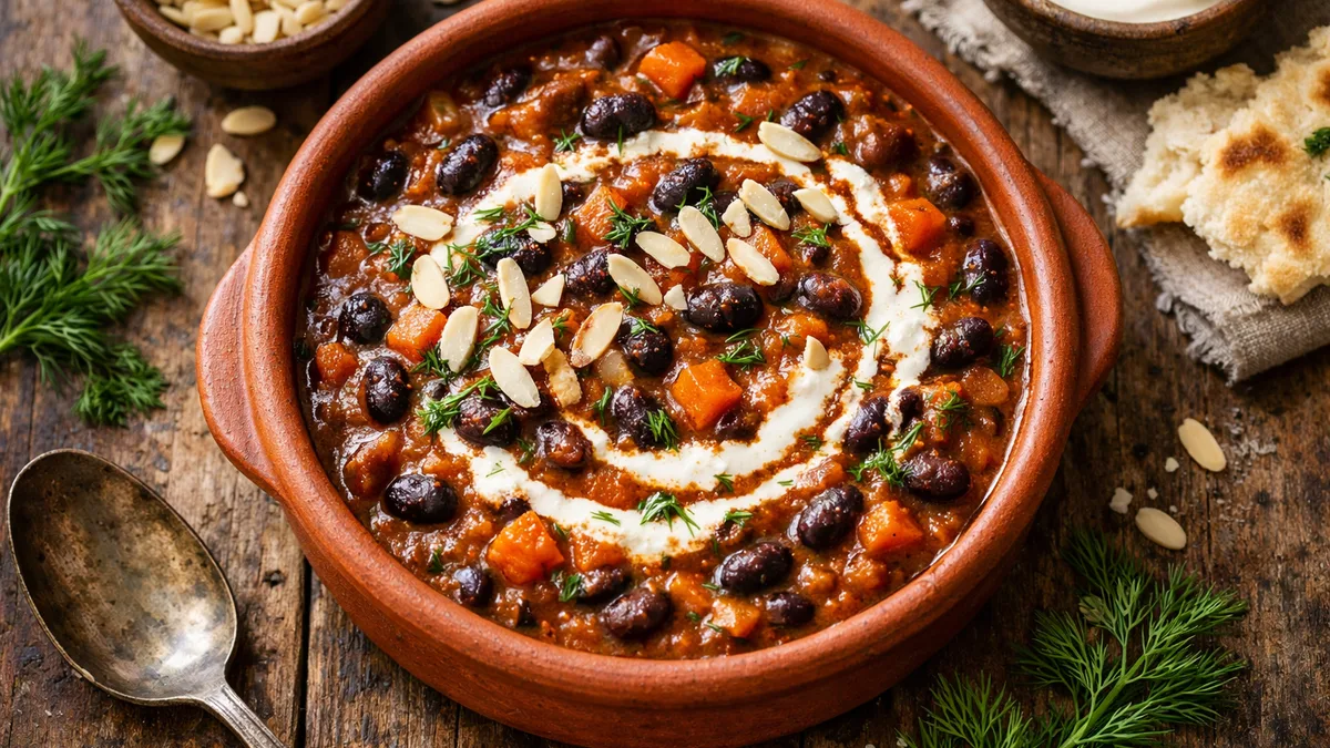 Rajma makhani : mijoté aux haricots noirs