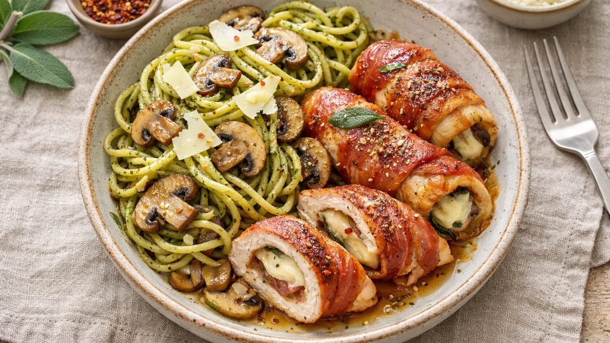 Saltimbocca de dinde