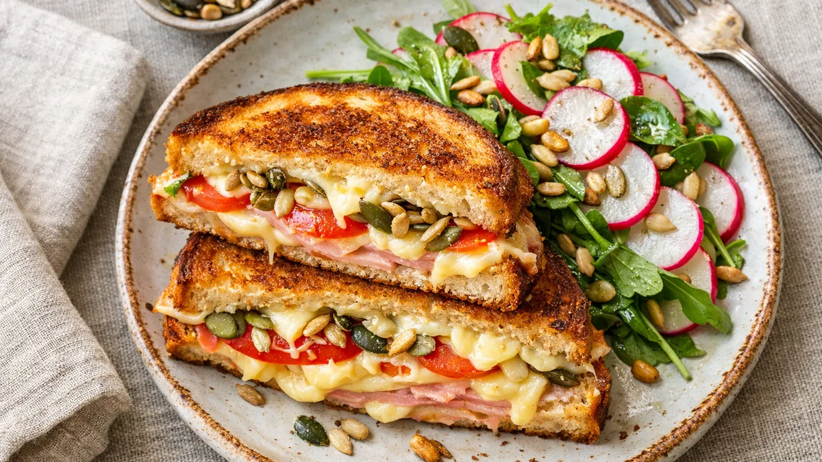 Sandwich façon grilled cheese