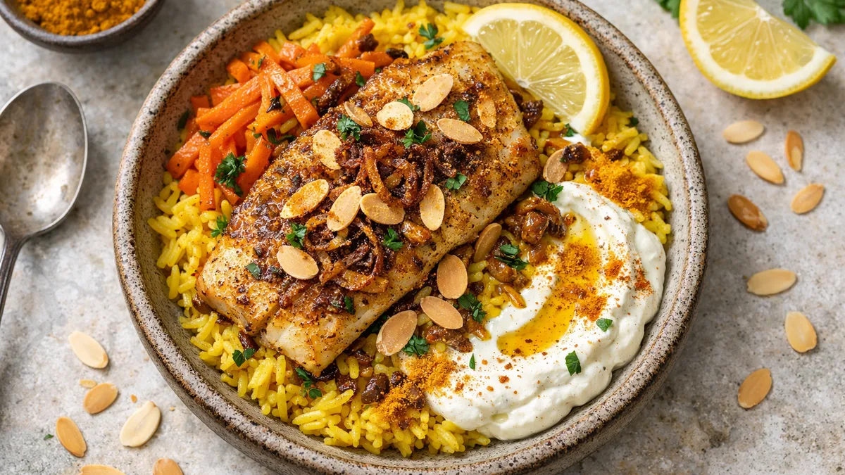 Sayadieh : lieu au cumin à la libanaise