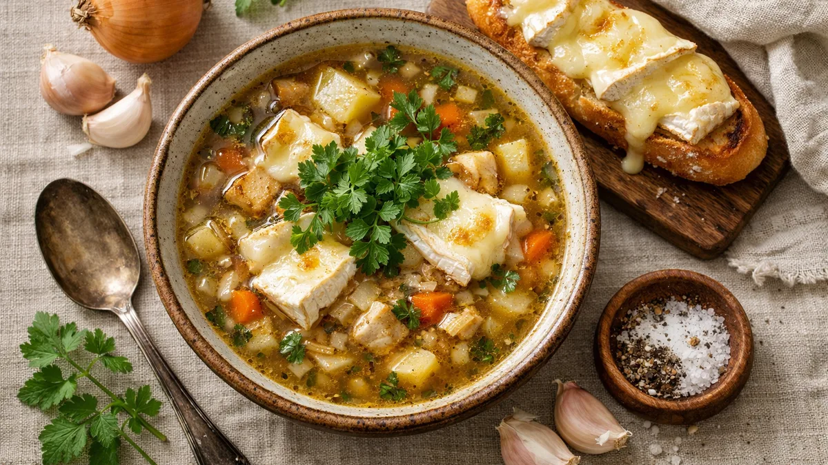 test test Soupe de cerfeuil